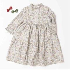 新品タグ付き未使用品 アマイアキッズ 花柄ワンピース - メルカリ