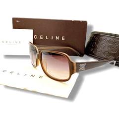 【極美品】セリーヌ トリオンフ サングラス シルバー シルバー（銀色）系 CELINE Triomphe(セリーヌ トリオンフ