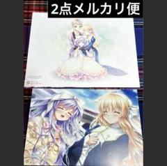 希少　ハルモニア　ゲーム　特典　A3ポスター　keyカフェ　シオナ　ティピィ 希少 ハルモニア ゲーム 特典 A3ポスター keyカフェ シオナ