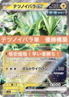 最新環境対応！テツノイバラex単デッキ ヒーローマント搭載 最新環境対応！テツノイバラex単デッキ ヒーローマント搭載の