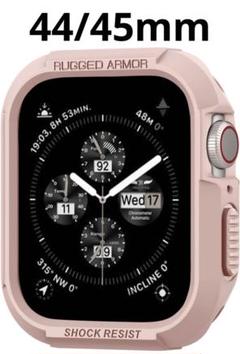 Apple Watch ケース 45mm | 44mm ローズゴールド　ピンク