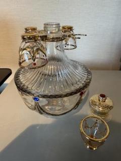 ○空瓶 インペリアルコレクション パール＆エメラルド 24金装飾 24K 金 ○空瓶 インペリアルコレクション パール＆エメラルド 24金装飾
