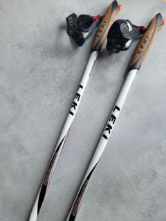 レキ トレッキングポール LEKI レキ　 チタン製 二本115cm-46\