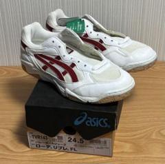 年代物 アシックス TVR 143 ローテ バレーボールシューズ 24.5cm