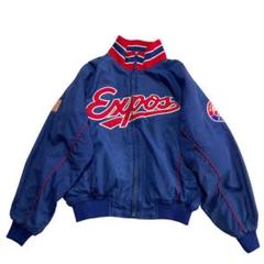 90s Majestic Expos フルジップ ナイロンジャケット 青 赤 M 70s〜80s USA製ナイロンジャケット 紫✕青 M タロンジップ