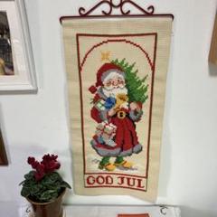 スウェーデンのクロスステッチ ・クリスマス・タペストリー スウェーデンのクロスステッチ | タペストリー - 旅する本屋