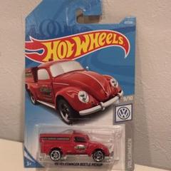 ホットウィール フォルクスワーゲン カスタム ドラッグ ビートル 1956 CUSTOM VOLKSWAGEN BEETLEのレビュー！レトロに仕上がったホット