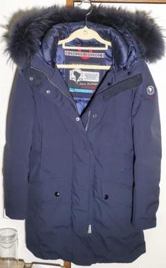 CAPE HONE ケープホーンダウンジャケット　新品未使用　ネイビー44 CAPE HORN / マット STELLA ダウン ジャケット（ダウン