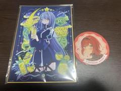 おしゃデリシャスなアート展　あおぎり高校　A5色紙　エトラ　コースター石狩あかり