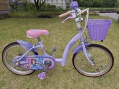 【直取】ディズニー小さなプリンセス ソフィア 18インチ 自転車 ヘルメット付 直取】ディズニー小さなプリンセス ソフィア 18インチ 自転車