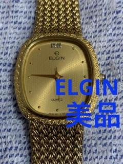 ELGIN 18 GOLD エルジン　金　クォーツ　レア　FK-321 ELGIN 18 GOLD エルジン金クォーツレアFK-321