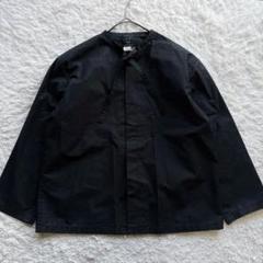Y's (y's:ワイズ)黒 スエード ジャケット ✨大人気✨Y's ワイズ ヨウジヤマモト 黒 ノーカラー ジャケット