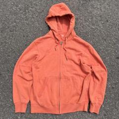 00s OLD UNIQLO zip up hoodie Y2K オレンジM - メルカリ