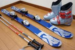 112cm 靴22cm K2 子供用スキーセット 中古 (110) 112cm 靴22cm K2 子供用スキーセット 中古 (110) - メルカリ