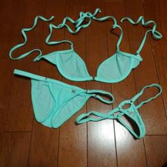wicked weasel パープルビキニ水着3点セット - メルカリ