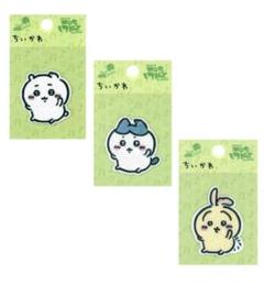 ちいかわししゅうワッペン(小)3点セット