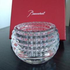 CHAUMET非売品キャンドルホルダー(バカラBaccarat) 訳あり【バカラ】Baccarat クリスタル アイ キャンドルホルダー