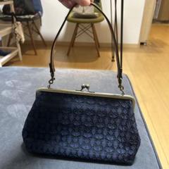 ぽっちり　がま口　ミニバッグ