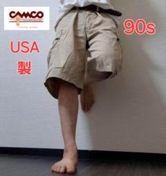 CAMCO アメリカ製90s カーゴショーツ リップストップ L