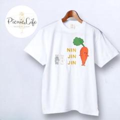 【キューライス】ニンジンジンTシャツ 半袖カットソー NINJINJIN S