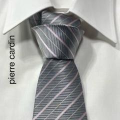 TG2558 pierre cardin ストライプ ネクタイ イタリア製