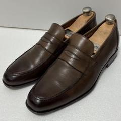 極美品✨ビームスハート 革靴 ローファー 茶 ブラウン ビジネス UK8 極美品✨ビームスハート 革靴 ローファー 茶 ブラウン ビジネス