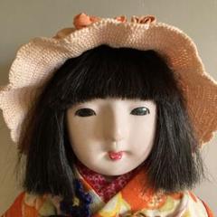 大正〜昭和初期女児晴れ着錦紗縮緬人形の着物にも