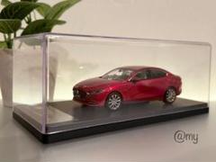 MAZDA3 セダン ハイストーリー 1/43 ミニカー レッド ハイストーリー 1/43 マツダ 3 MAZDA3 セダン 2019 レッド