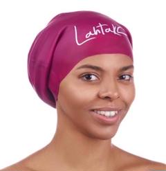 スイムキャップ ロングヘアー用 ワインレッド XL