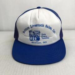 【US買付品】キャップ　メッシュキャップ　トラッカーキャップ　Britton 青
