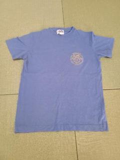 希少HERMESマルジェラ期タグ付きTシャツXL リボンブルー