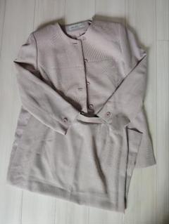 DELICE Sports 薄いピンク スカートスーツ