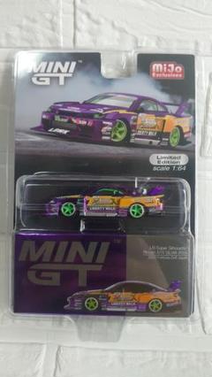 MINI GT №576 LBスーパーシルエット 日産 シルビア S15 Amazon | TrueScale Miniatures MINI GT 1/64 ニッサン シルビア