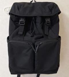 【未開封】ユニクロU　バックパック　ブラック　UNIQLOU UNIQLO U ブラック バックパック - メルカリ