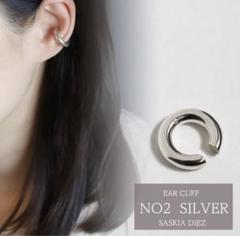 Saskia Diez】Wire Double Pearl イヤーカフ SV925（片耳）
