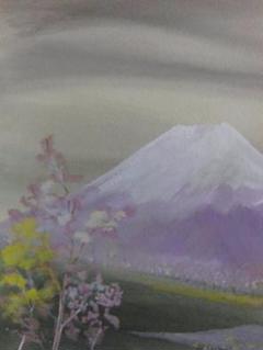 多田晴義、『駒ケ岳』、希少な原画、証明書付、送料無料