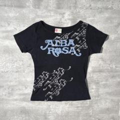 【00s】AlbaRosa Logo Print Tee 平成Y2K