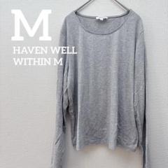 ・HAVEN WELL WITHIN Mサイズ 薄手 ロンT US古着