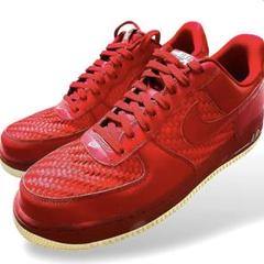未使用級】Nike Air Force 1レッドスニーカー718152-605 - メルカリ