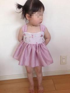 一点限り!即購入ok!女の子の花柄わんぴ❤︎90cm