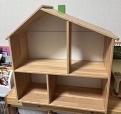 美品☆IKEA イケア　木製　ハウスシェルフ　ドールハウス