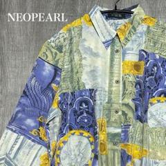 NEOPEARL レトロ ヴィンテージ マルチカラー 長袖シャツのサムネイル