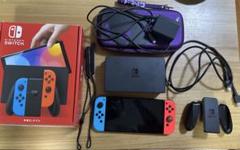[美品] Nintendo Switch 有機ELネオンブルー/レッド