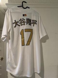ドジャース ユニフォーム 大谷翔平 2024チャンピオン漢字限定　M ドジャース ユニフォーム 大谷翔平 2024チャンピオン漢字限定 M