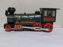 ♦ブリキのおもちゃ WESTERN機関車 昭和時代コレクション骨董品アンティーク ♢ブリキのおもちゃ WESTERN機関車 昭和時代コレクション骨董品