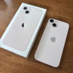 【美品】iPhone 13 本体 ピンク Apple 128GB