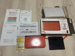3DS ニンテンドー3DS LL オレンジ×ブラック 充電器付き