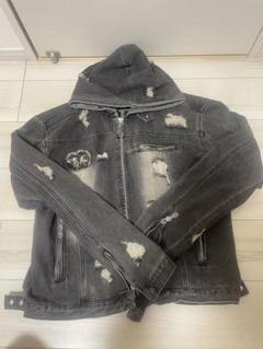 【Thug Club】Rover Denim Hoodie Zip-Up Thug Club】Rover Denim Hoodie Zip-Up