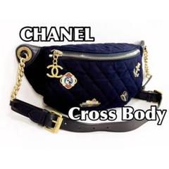 保管美品/CHANEL/シャネル/マリン/クロスボディバッグ/ウエストバッグ