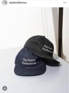 The Ennoy Professional cotton cap キャップ 黒